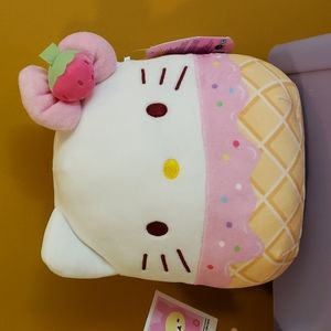 8" Sanrio Hello Kitty Squishmallow (Ice Cream)